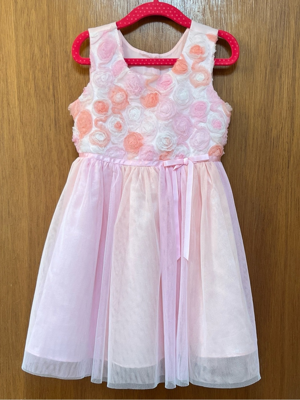 Jona Michelle - Sherbet Rose Tulle Party Dress (4T)